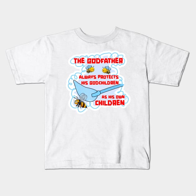 Godfather Beekeeper Kids T-Shirt by dojranliev